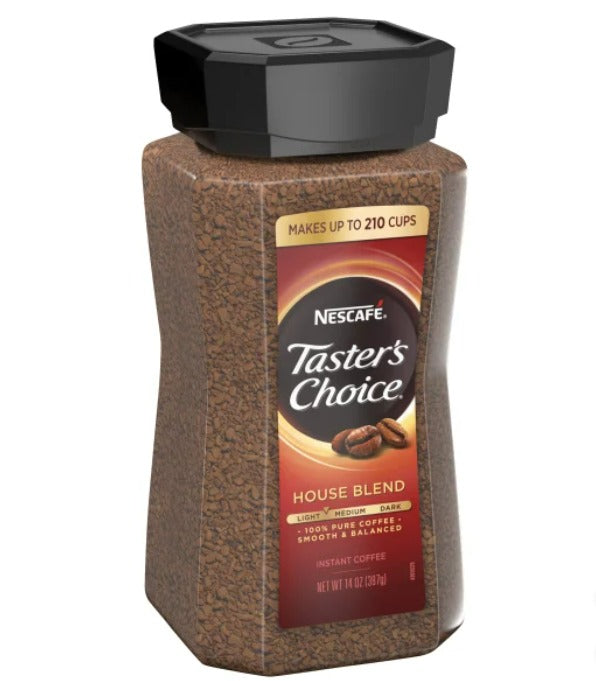 NESCAFE Café instantáneo Taster's Choice, tostado ligero a medio, 397 g