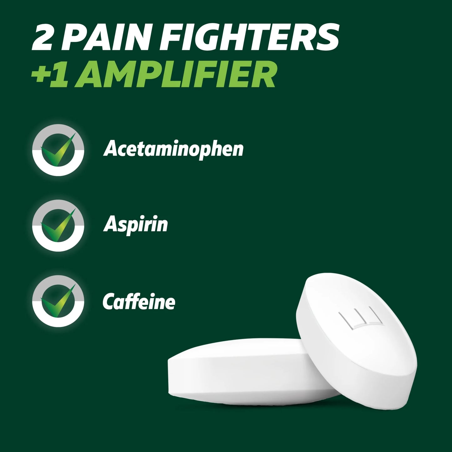 Excedrin Extra Fuerte, Acetaminofén 250 Mg, Aspirina 250 Mg, Cafeína 65 Mg, Cápsulas Analgésicas para Aliviar el Dolor de Cabeza, 24 Unidades