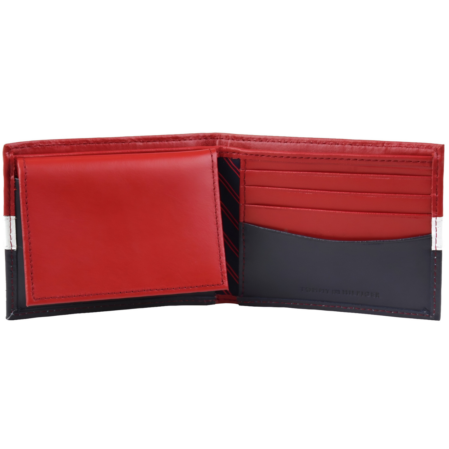 Billetera diseno Bandera Azul, Roja y Blanca - Tommy Hilfiger