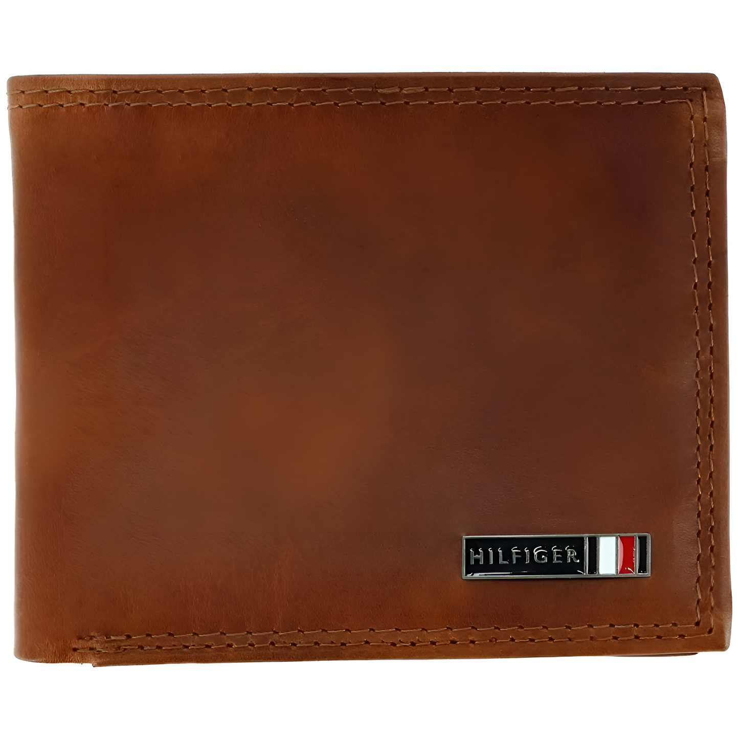 Billetera Tommy Hilfiger para hombre marrón de cuero