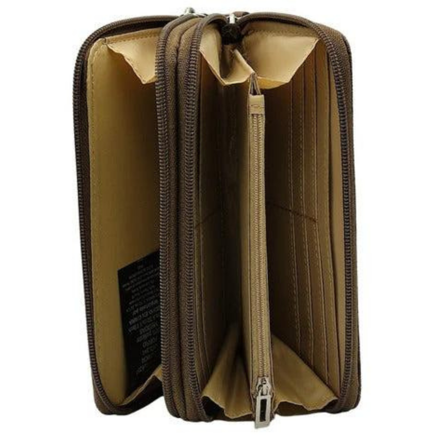CARTERA GUESS - color marrón natural STYLE SV826357