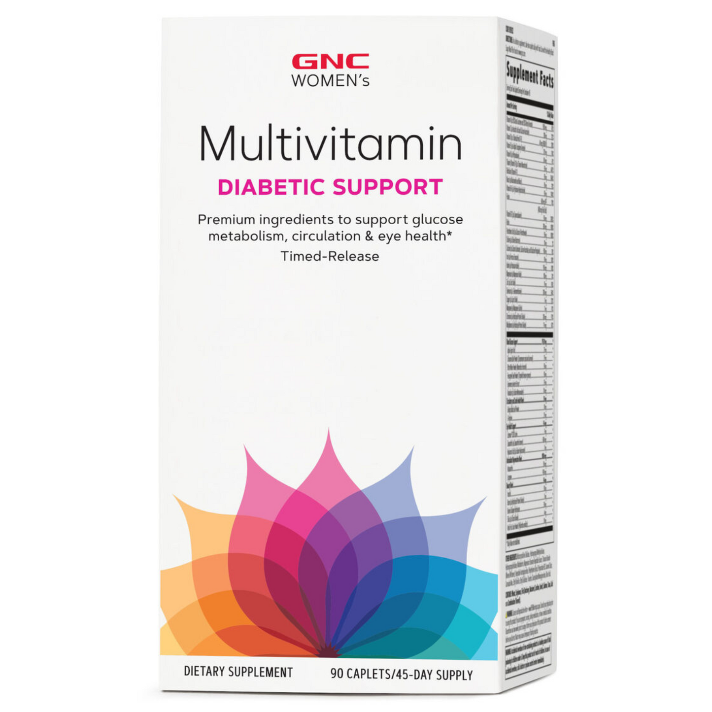 GNC Women's Multivitamin Diabetic 90 Tabletas
