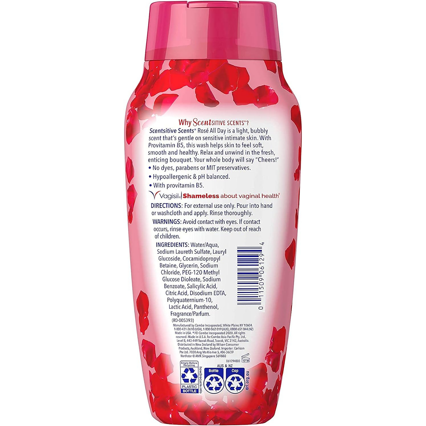 Vagisil Scentsitive Scents Feminine Wash 354ml