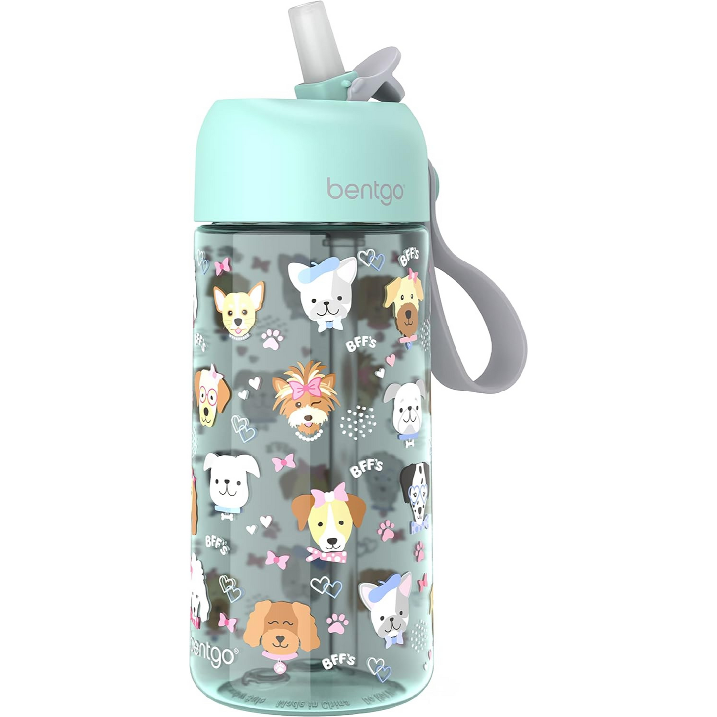 Bentgo® Tomatodo de agua con estampado para niños, 450ml