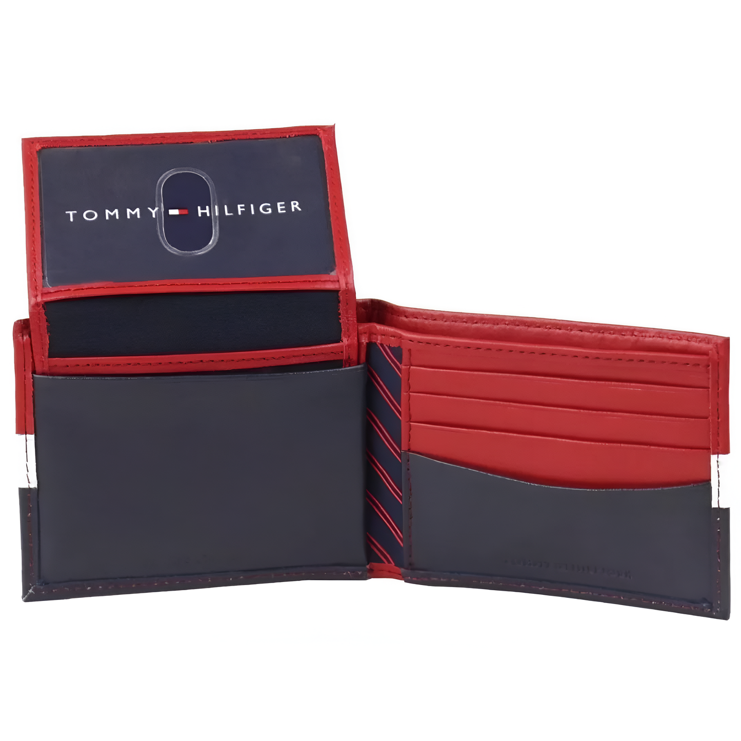 Billetera diseno Bandera Azul, Roja y Blanca - Tommy Hilfiger
