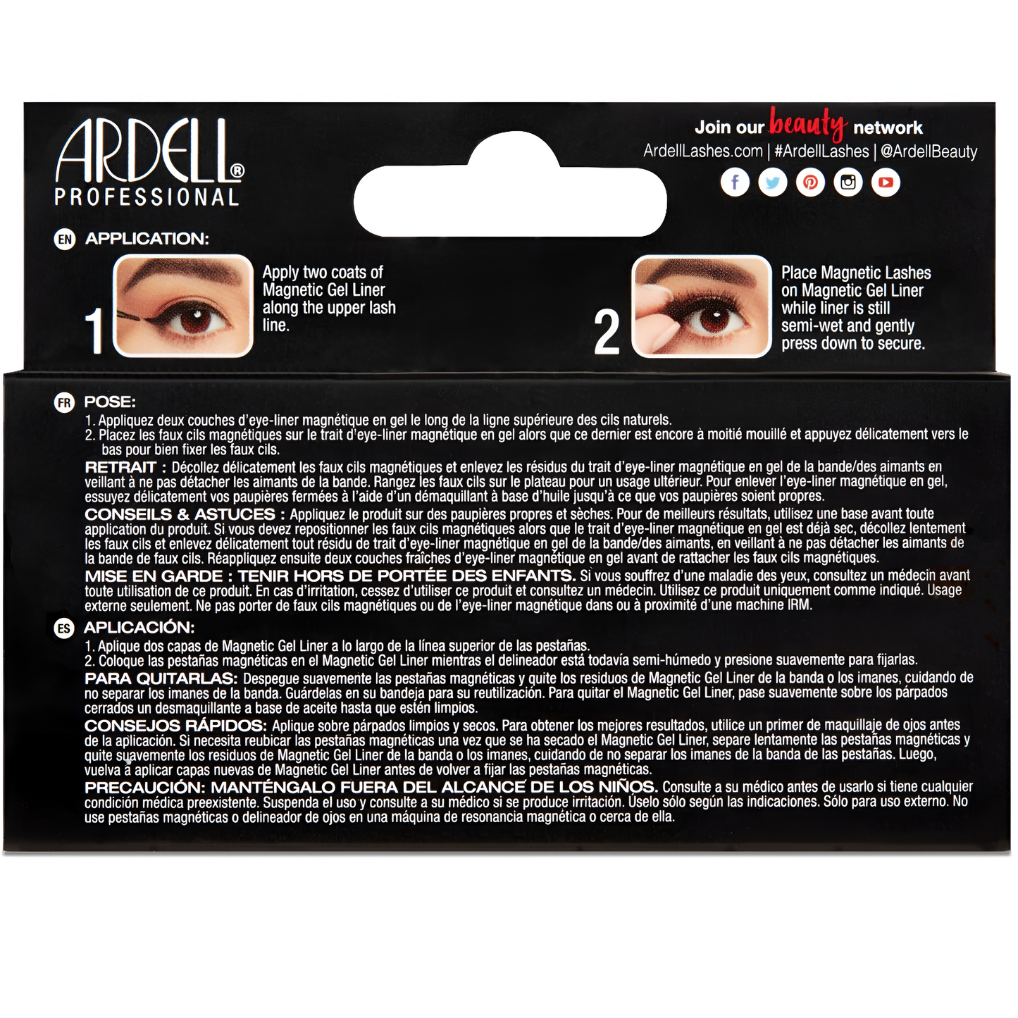 Ardell Magnetic Lash Singles - 110 pestañas magnéticas