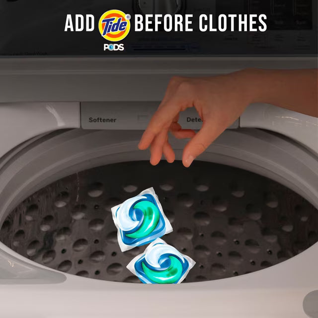 Tide PODS + Cápsulas de detergente para ropa con Unstopables, sabor fresco - 20 pacs