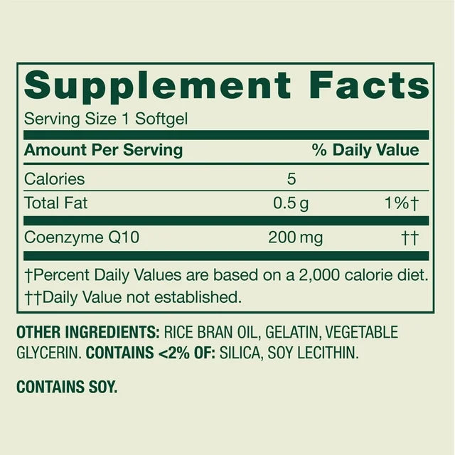 Coq10 200mg rapid-release , 150 capsulas - Spring Valley