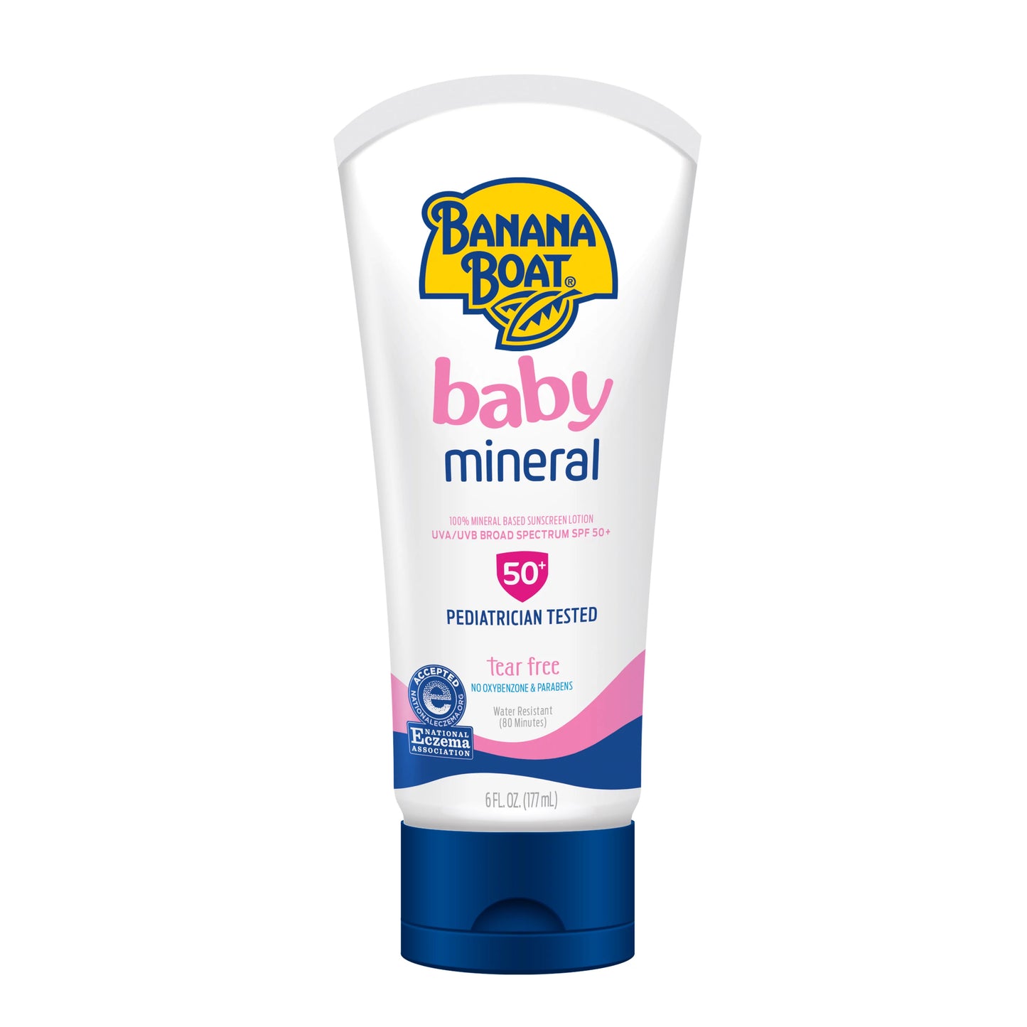 Banana Boat Baby mineral - protección solar 50+ de 177ml 6FL OZ.