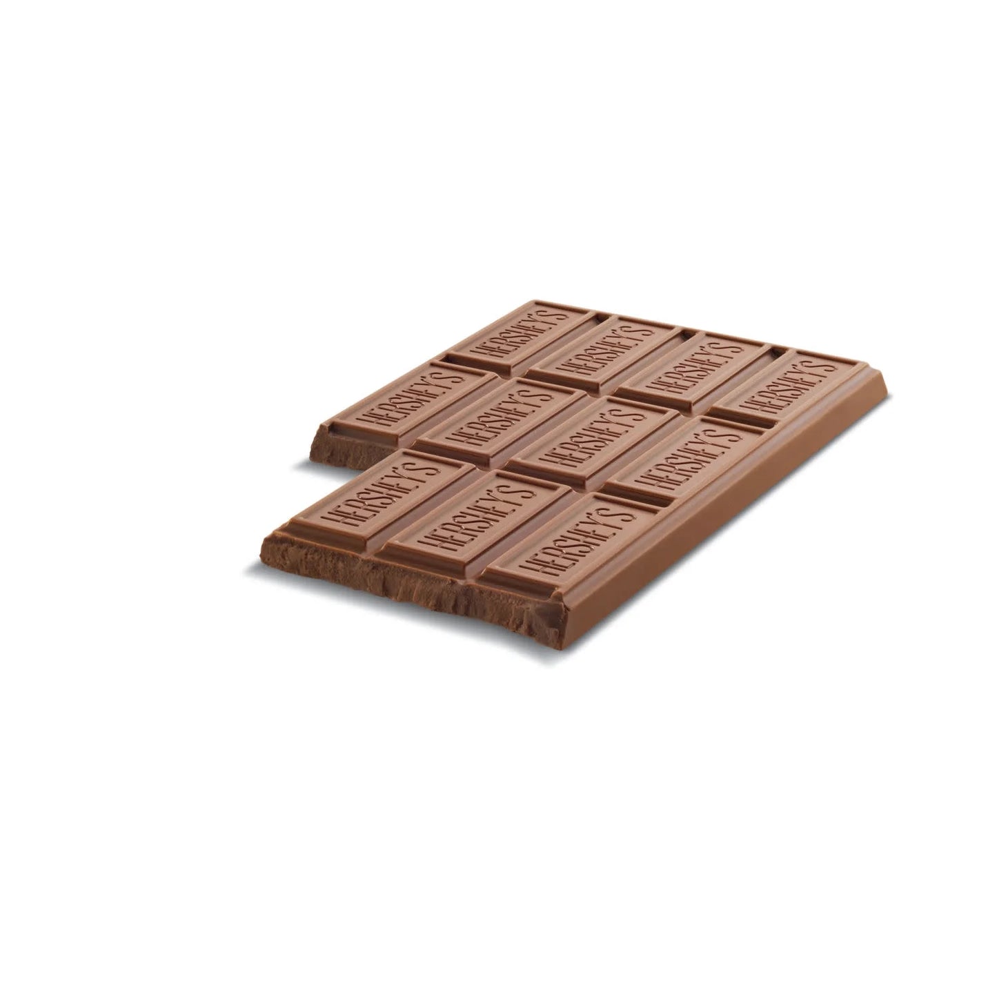 HERSHEY'S Milk Chocolate Giant - 25 piezas - 214g , 130 calorías por 3 pedazos