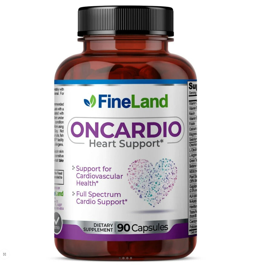 Oncardio heart support - Fineland , 90 capsulas