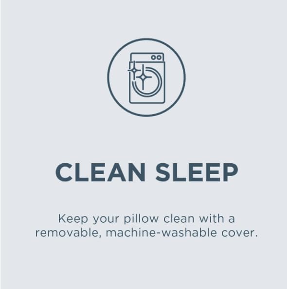 Serenity by Tempur-Pedics - Almohada de espuma viscoelástica de enfriamiento, color blanco