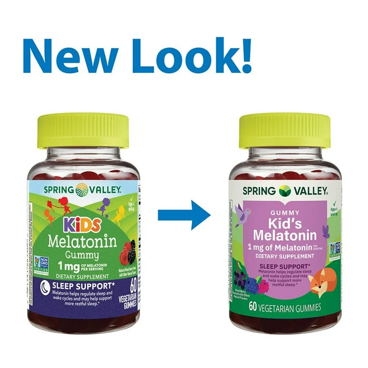 Melatonin Spring Valley Kids - 1 Mg Gomitas