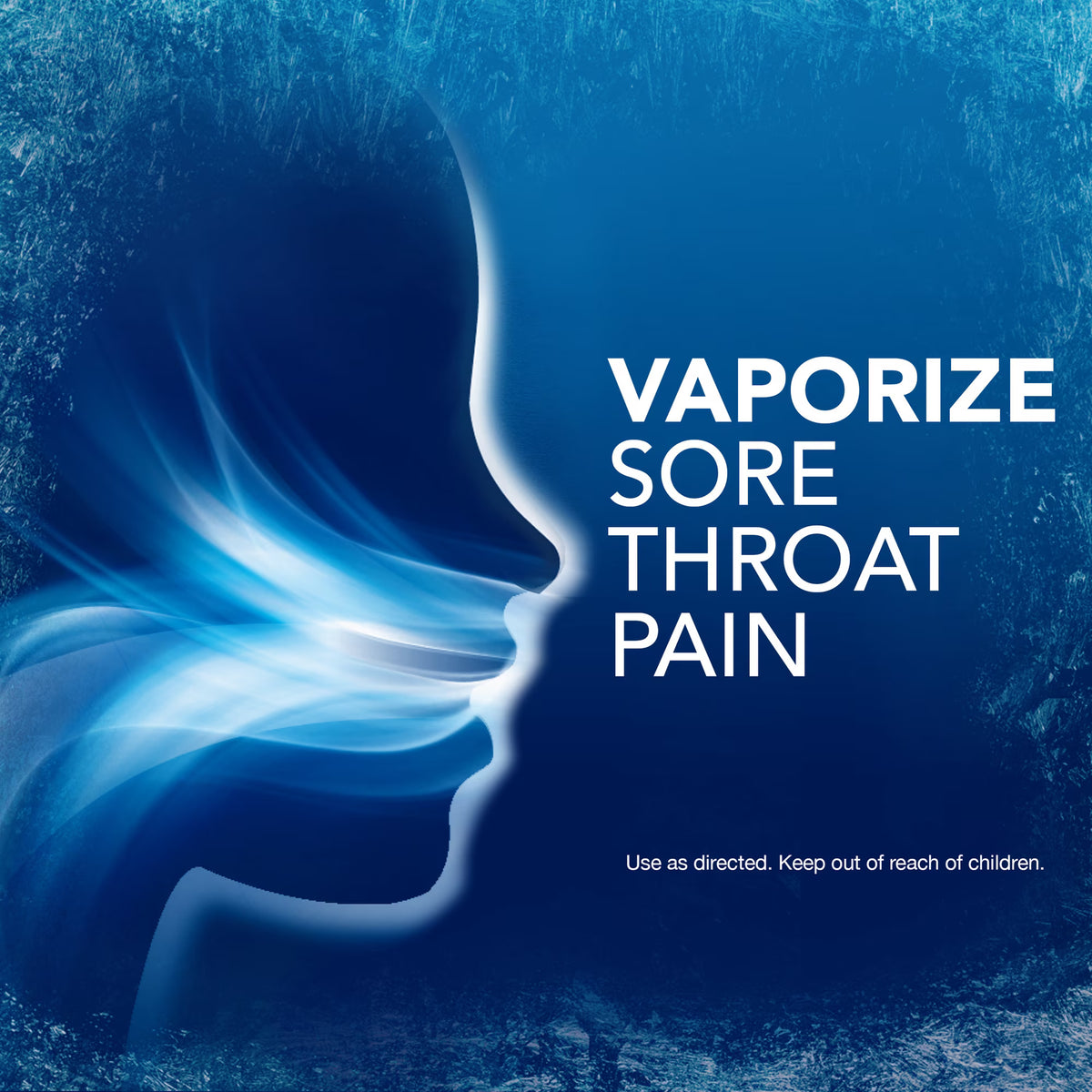 Vicks - VapoCOOL Severe caramelos para el dolor de garganta, mentol, sabor Winterfrost, 45 unidades