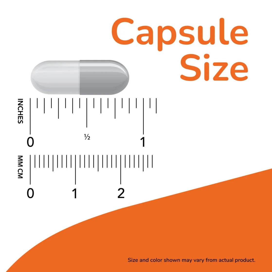NOW Suplementos, Glicina 1,000 mg de 100 cápsulas