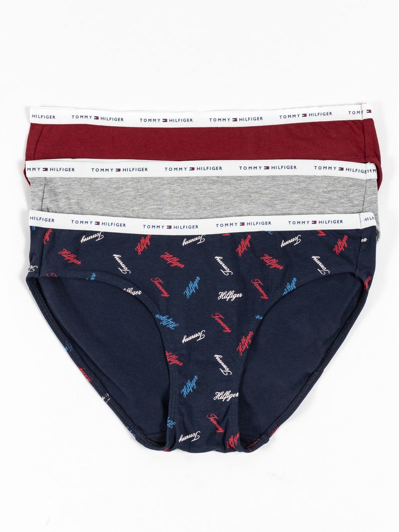 pack de 3 unidades calsones tommy mujer talla M