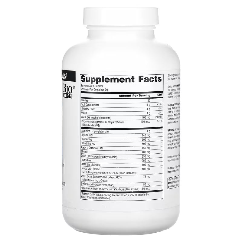 Source Naturals - Hgh Surge hormona de crecimiento, 150 tabletas