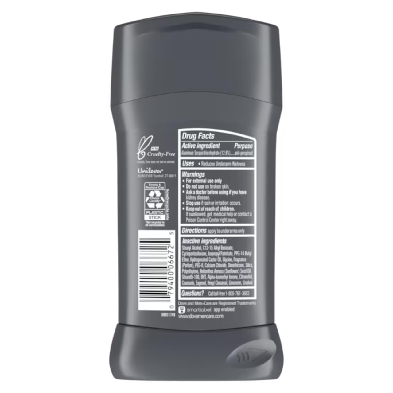 Desodorante Dove MEN Extra Fresh - 76g
