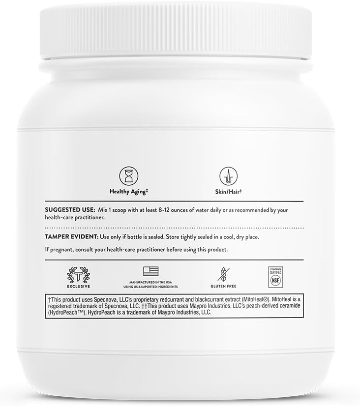 Thorne - Collagen Plus con Nicotimanide Riboside- 495g