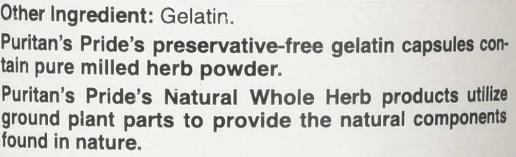 Puritan's Pride- Echinacea 400 mg 100 cápsulas