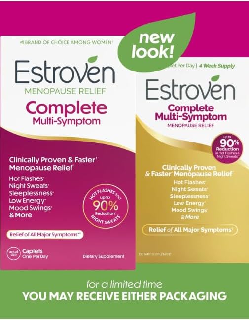 Estroven Complete Multi-Symptom Menopause Relief, 84 tabletas
