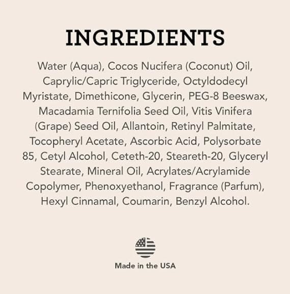 Nature Well Crema hidratante de aceite de coco virgen extra 454g