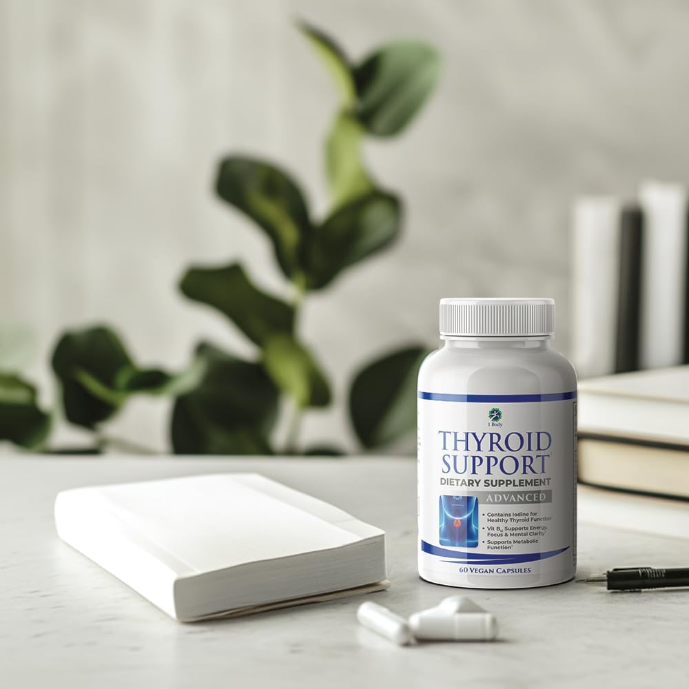 Thyroid support Advanced - Suplemento para el apoyo a la Tiroides , 60 capsulas