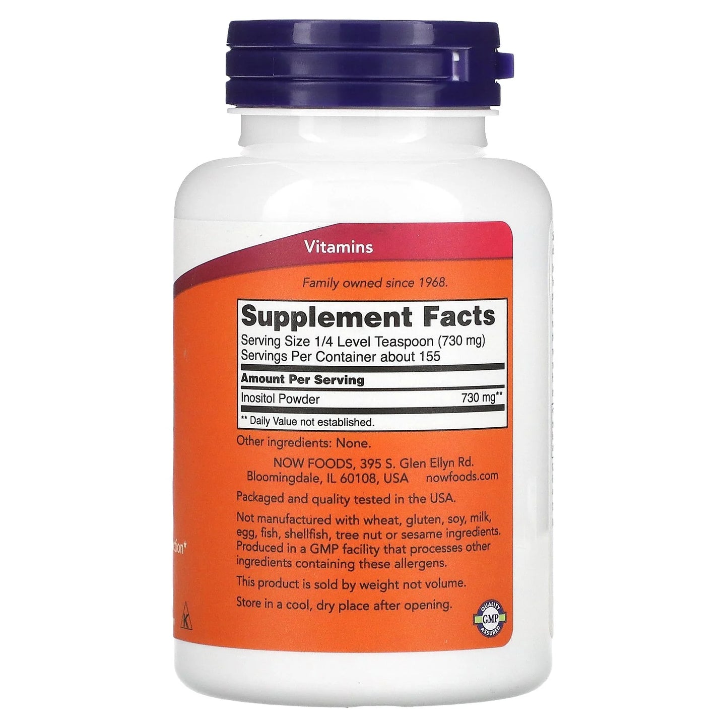 Now Inositol Powder 113g