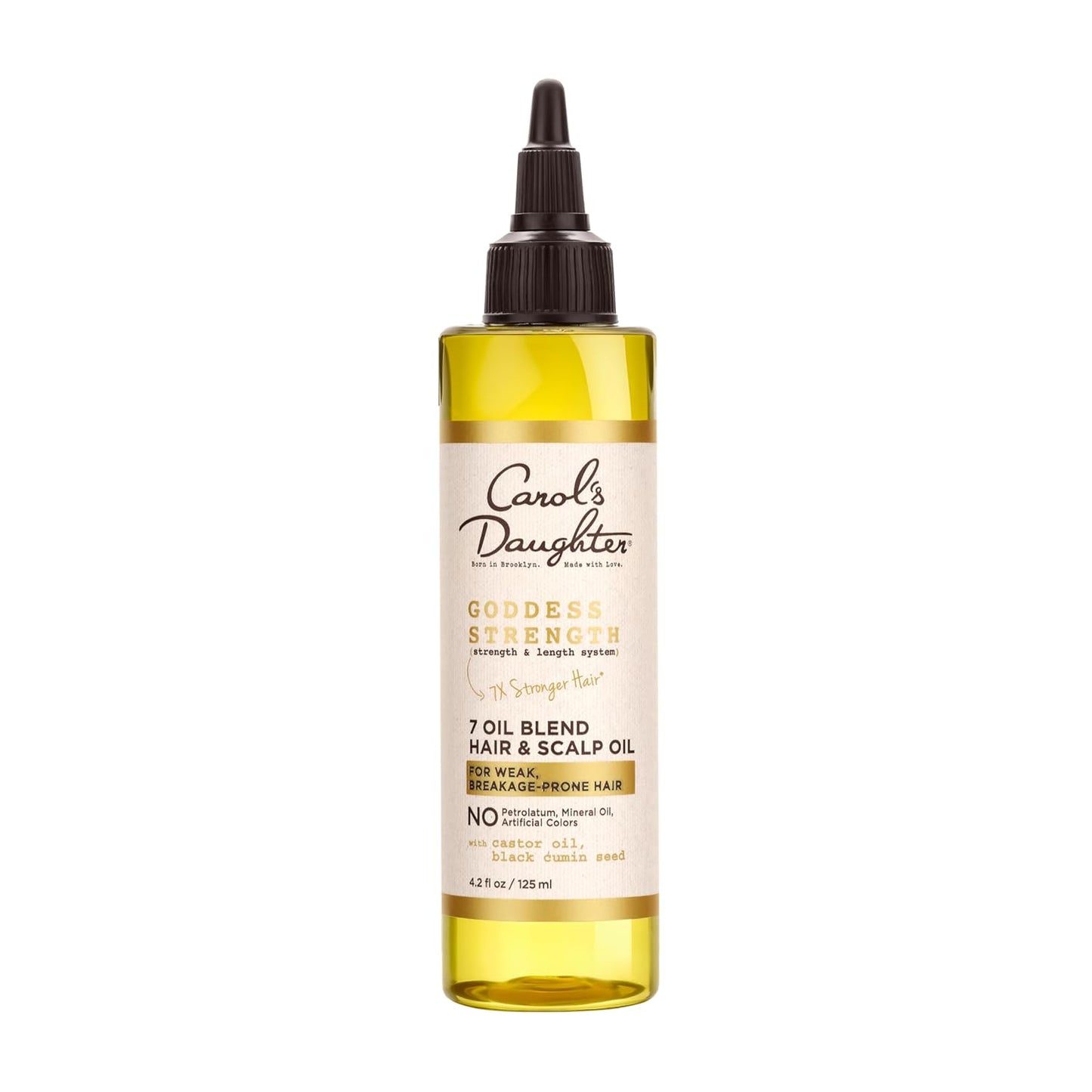 Carol´s Daughter Goddess Strenght - Mezcla de 7 aceites para cuero cabelludo,125ml