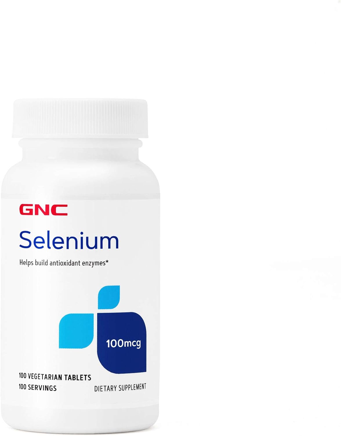 GNC Selenio 100mcg Vegetariano - 100 Tabletas