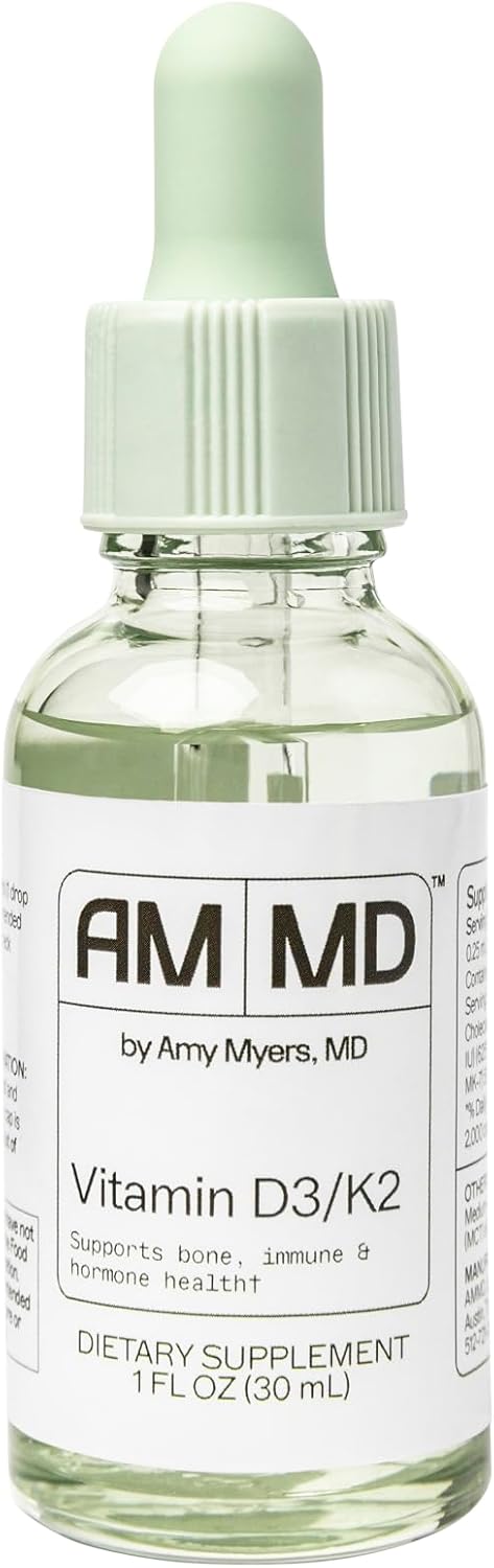 Dr. Amy Myers Vitamin D3 K2 Liquido , 30ml