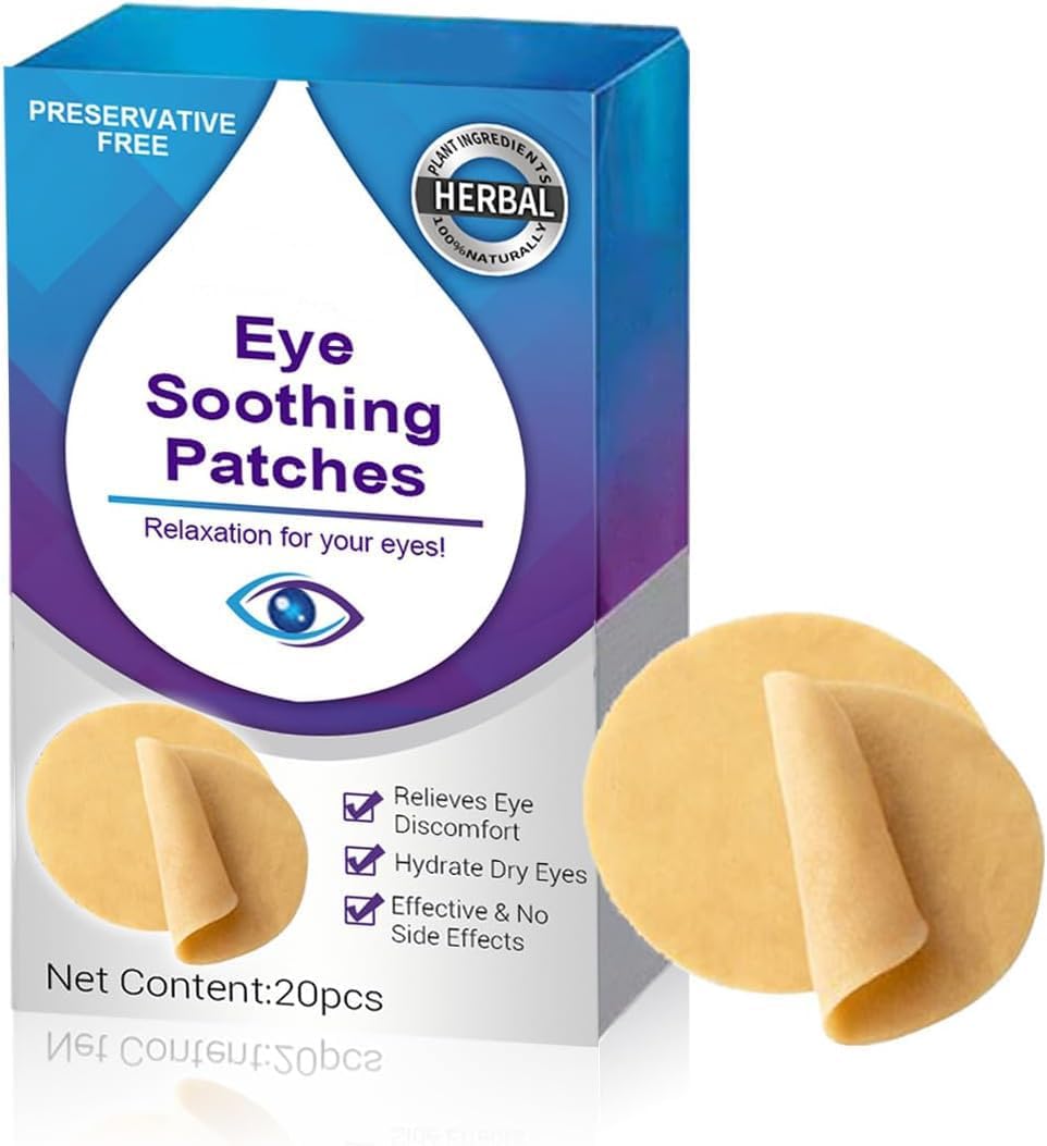 Parche para el cuidado de los ojos, 20 almohadillas