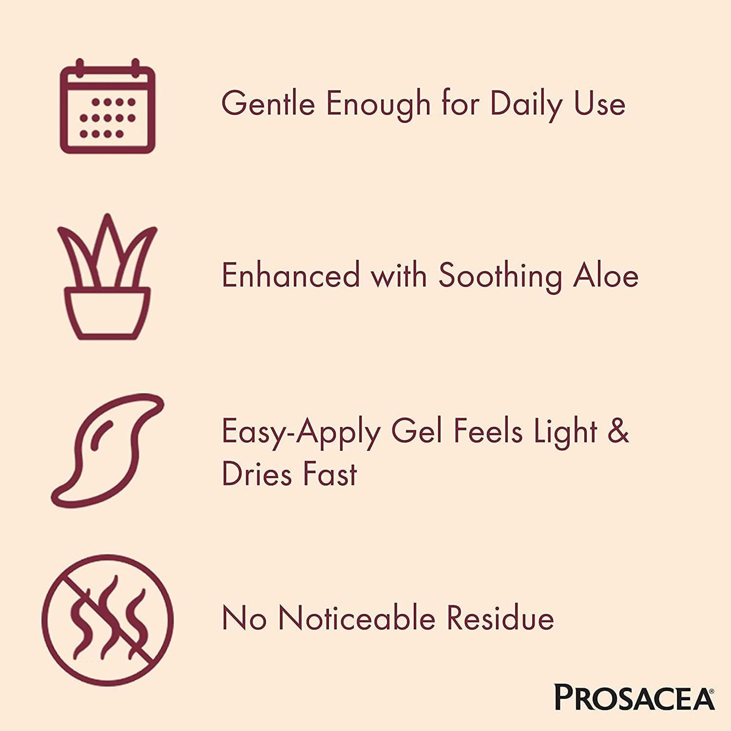 Prosacea En Gel Control Rosacea Medicado 0,75 Oz (21,25 Gr)