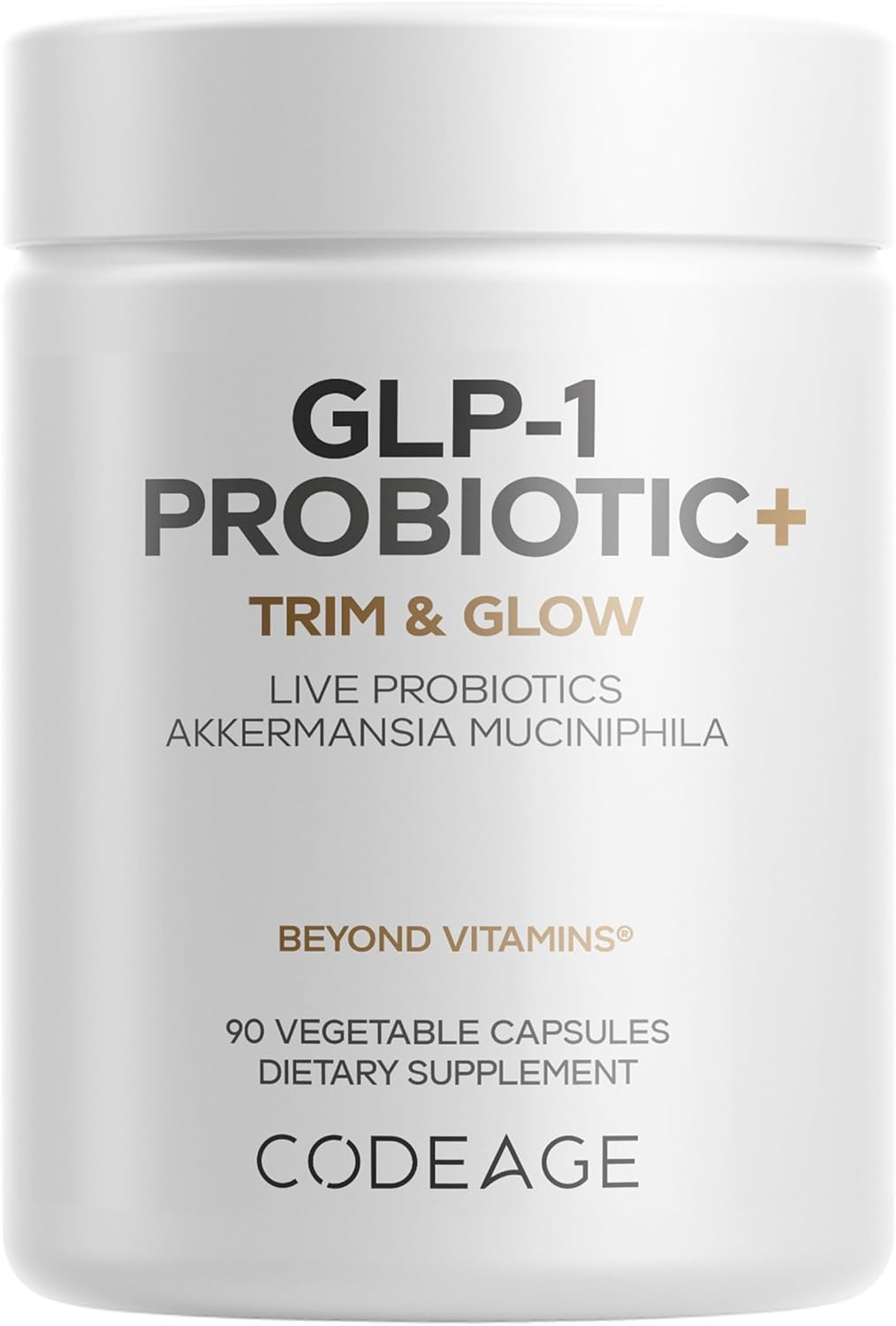 Codeage GLP-1 Probiotic vivos -500 MILLONES -90 capsulas