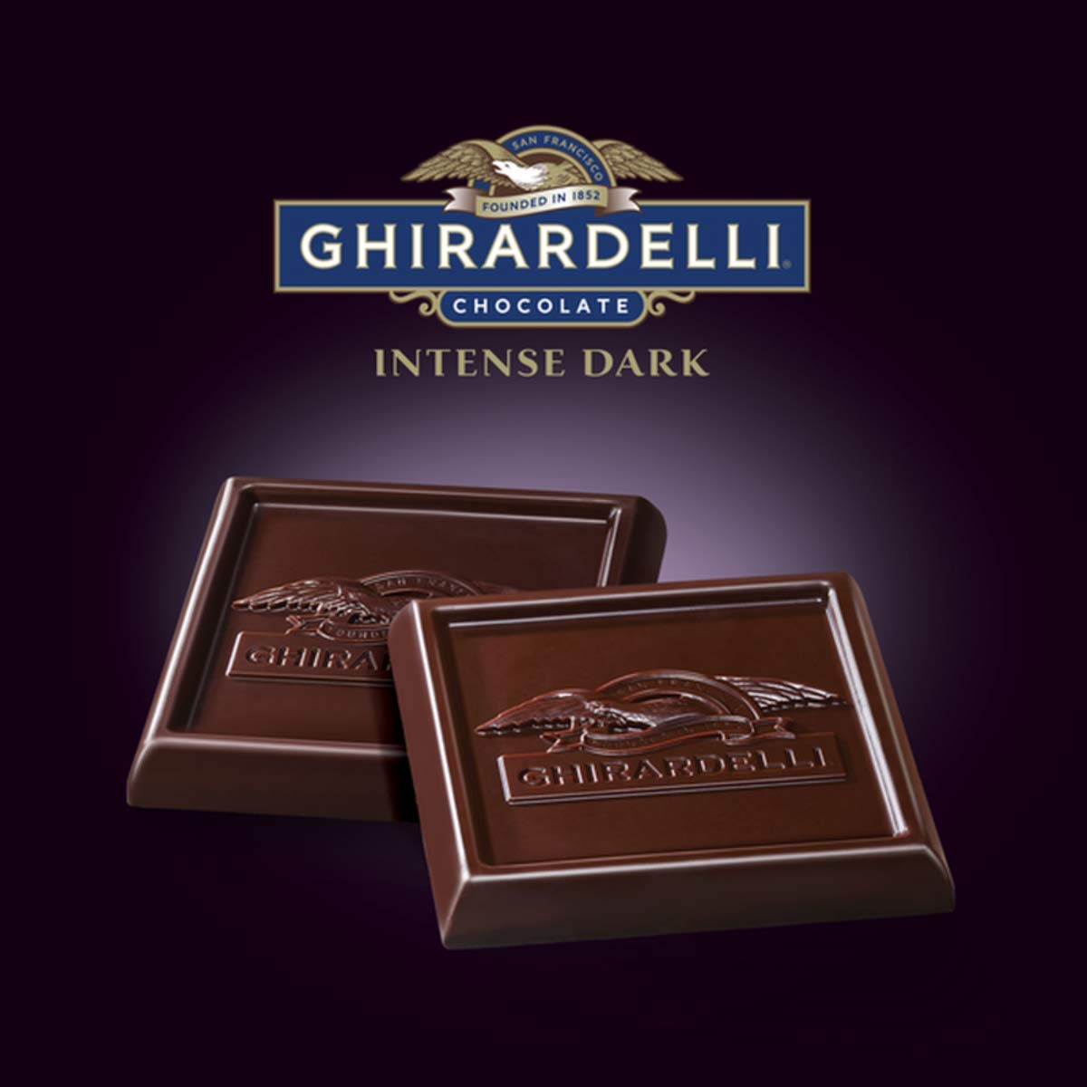 Ghirardelli Intense Dark 72% Cacao Dark Chocolate - 100g