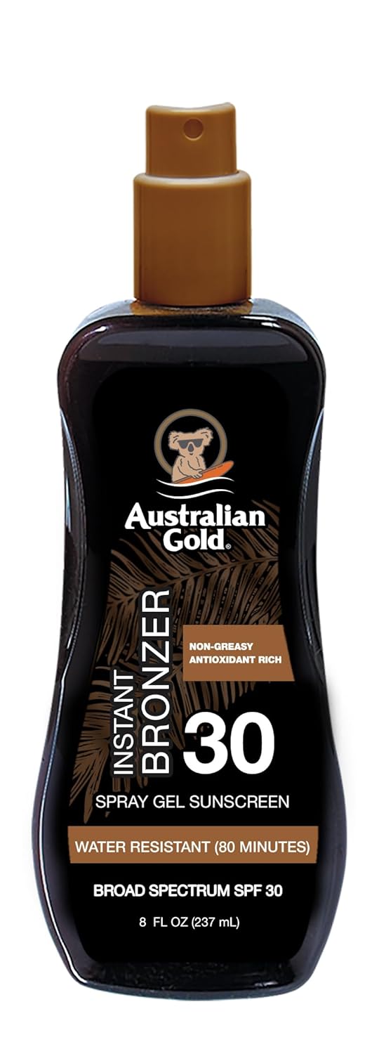 Australian Gold - bronceador instantáneo SPF 30, 237ml