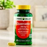 Quercetin 500mg , 60 capsulas vegetarianas - Spring Valley