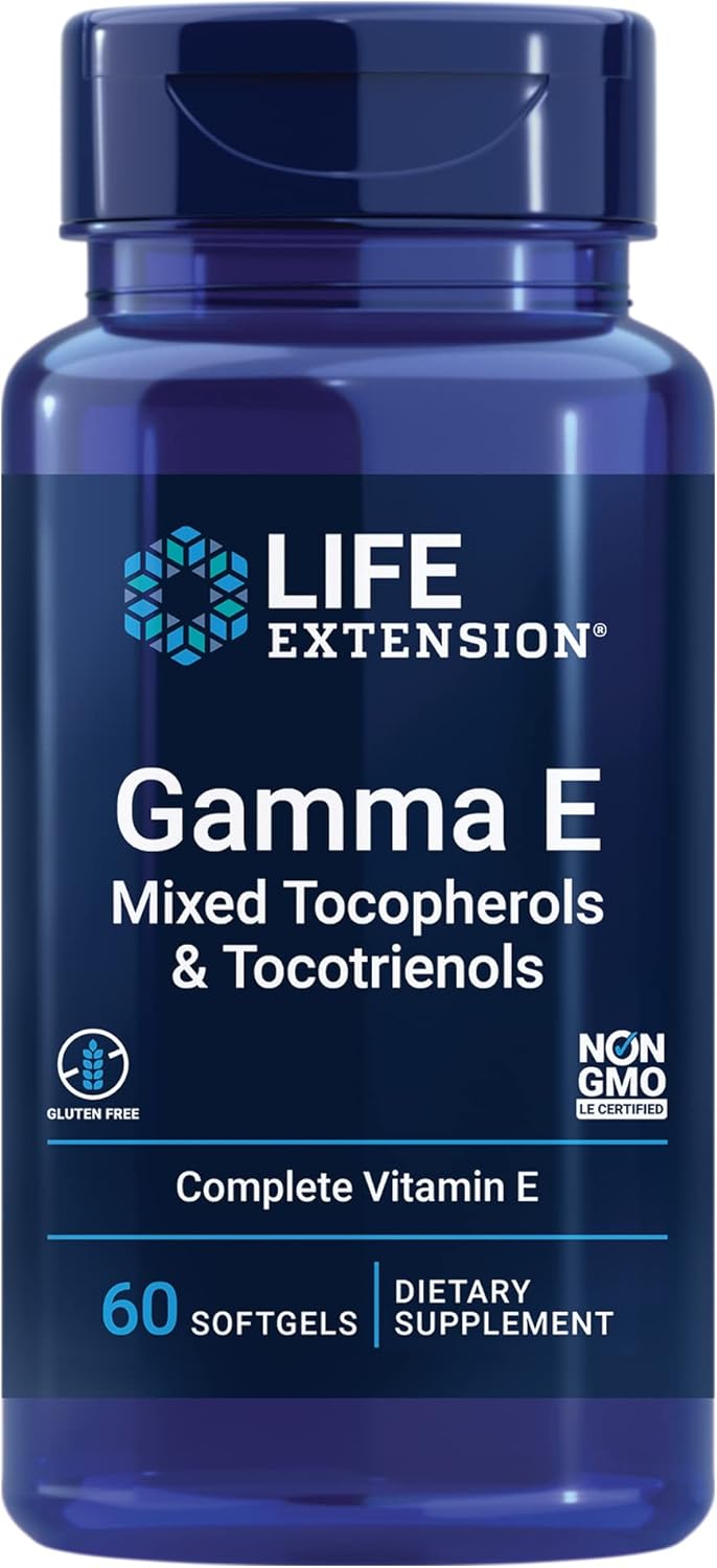 Life Extension - Gamma E mixed tocopherols & tocotienols, 60 capsulas