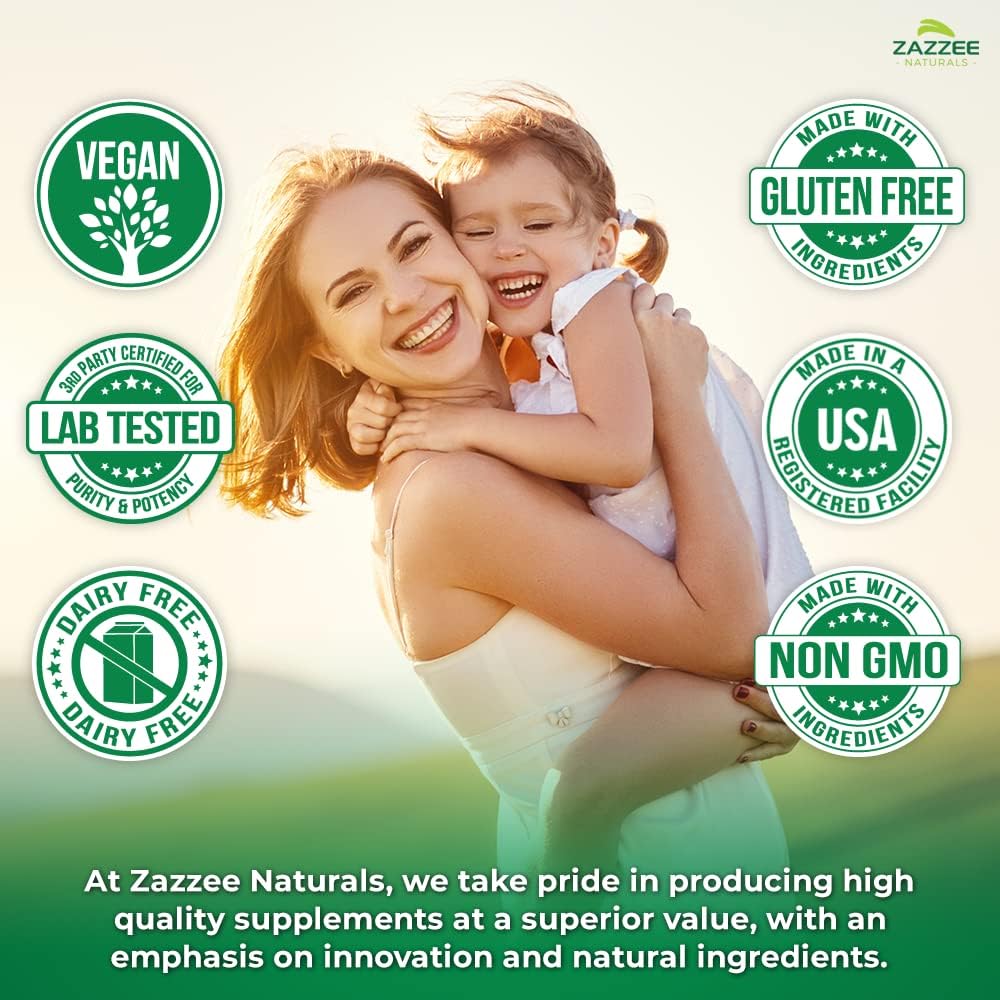 Zazzee MYO INOSITOL Reproduccion y Fertilidad 120 Capsulas 2000 mg