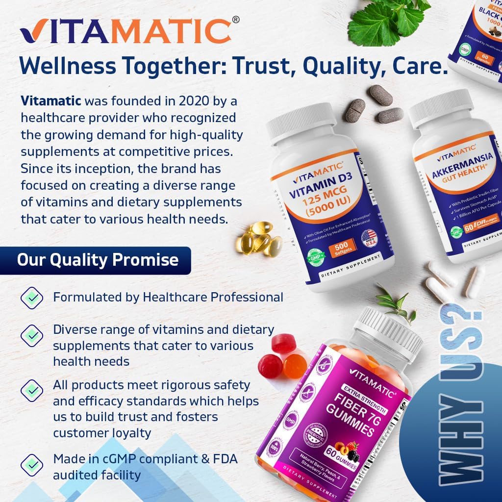 Vitamatic Akkermansia Muciniphila Salud Intestinal - 60 Cápsulas