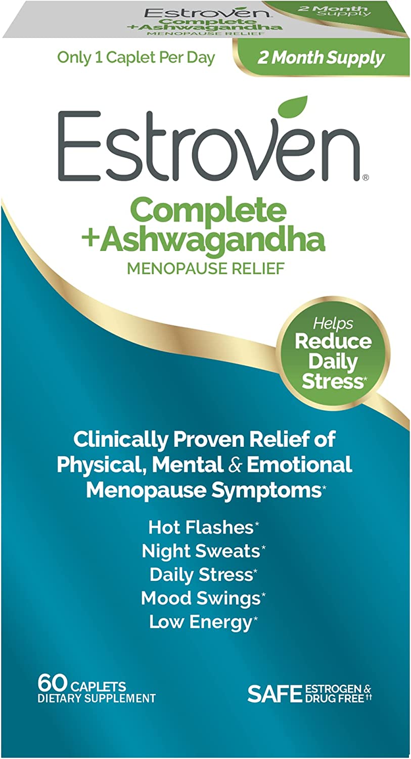 Estroven Complete + Ashwagandha Menopause Relief 60 caps
