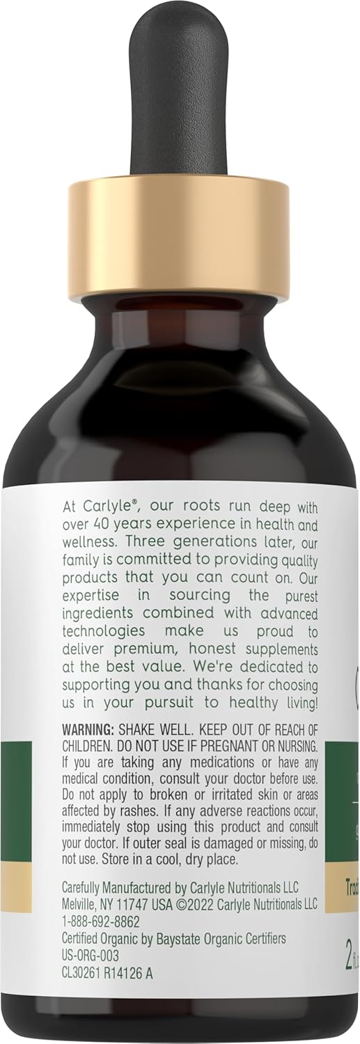 Carlyle - Aceite de oregano 34mg, 59ml(2 oz)