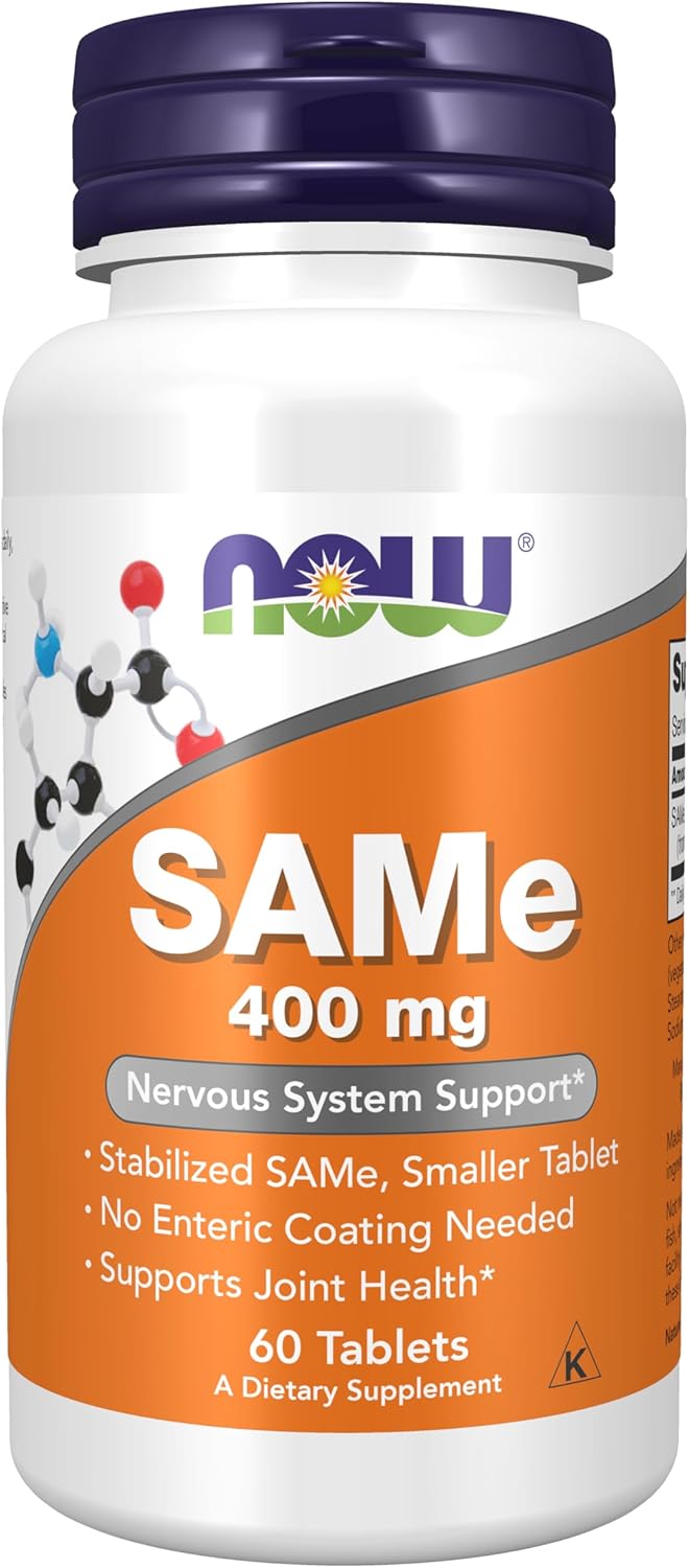Now - SAMe 400mg, 60 tabletas