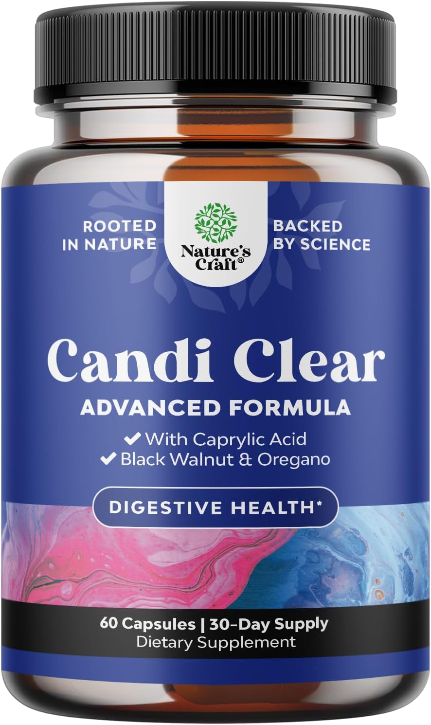 Natures Craft - Candi-Clear advanced formula, 60 capsulas