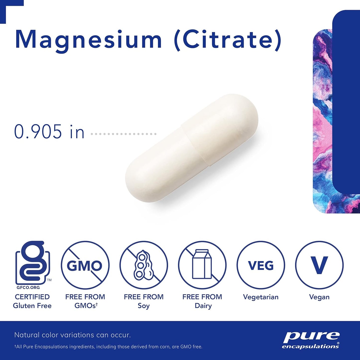 Pure encapsulations Magnesio (citrato) 180 cápsulas