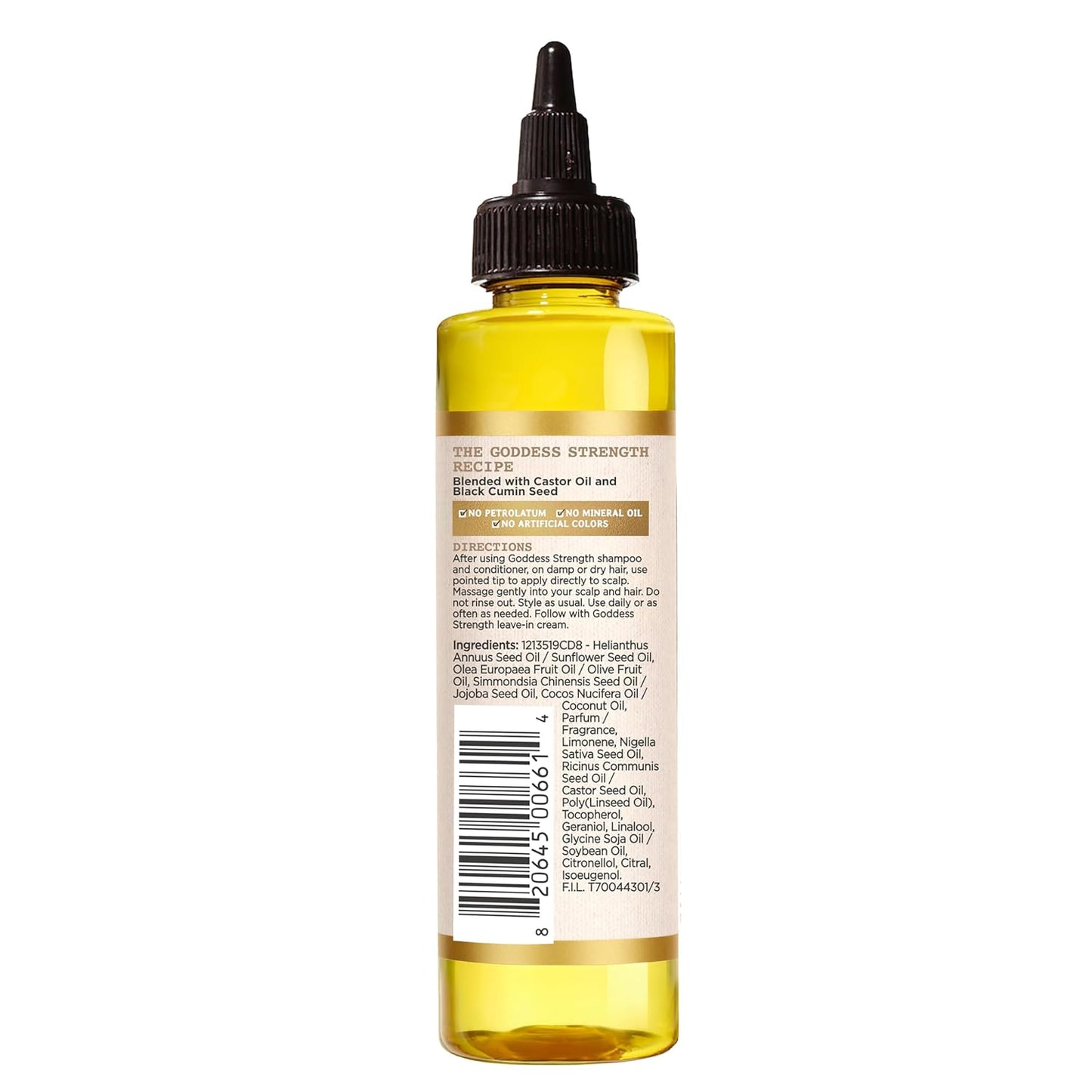 Carol´s Daughter Goddess Strenght - Mezcla de 7 aceites para cuero cabelludo,125ml