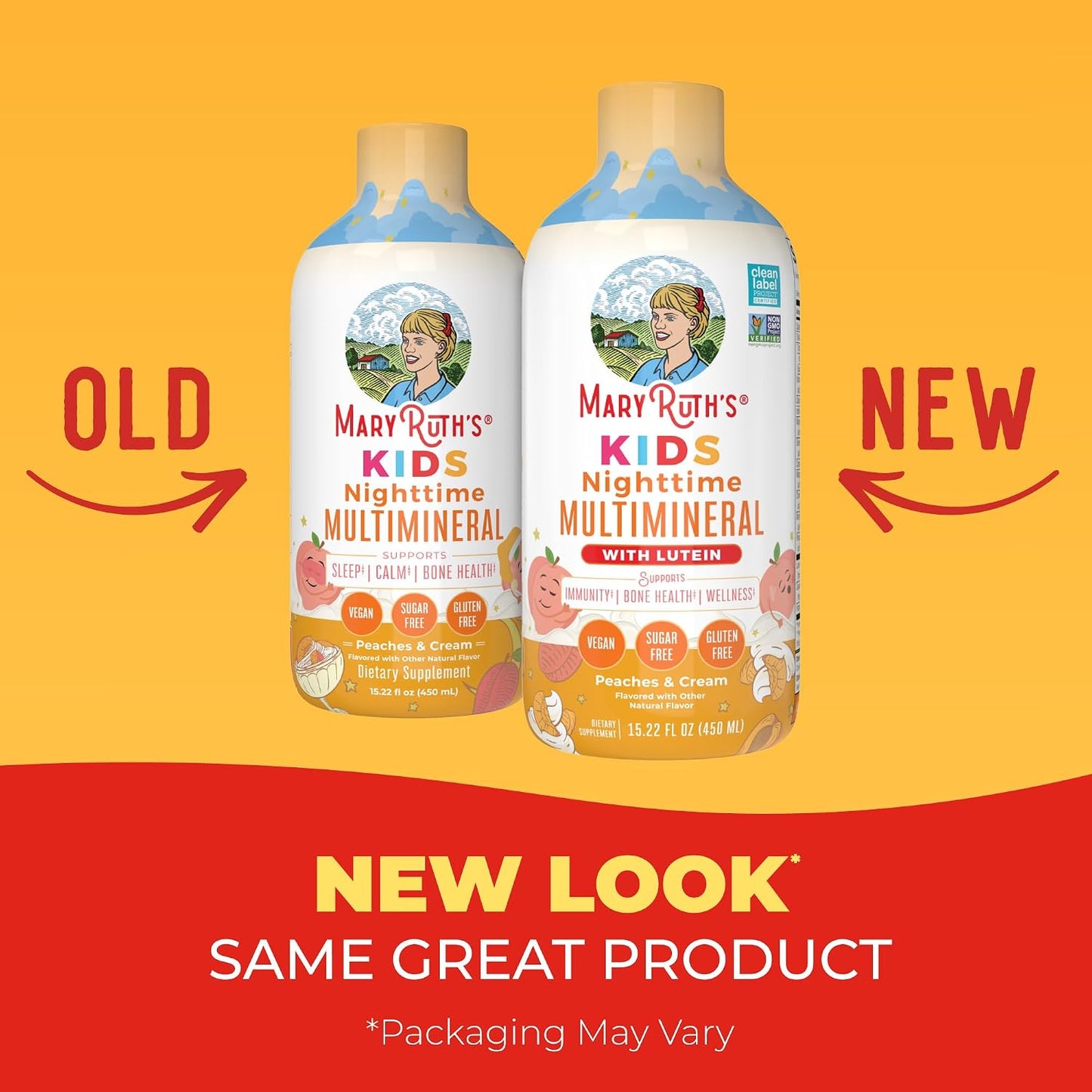Suplemento Líquido Nocturno Multimineral para Niños de MaryRuth's | 450ml