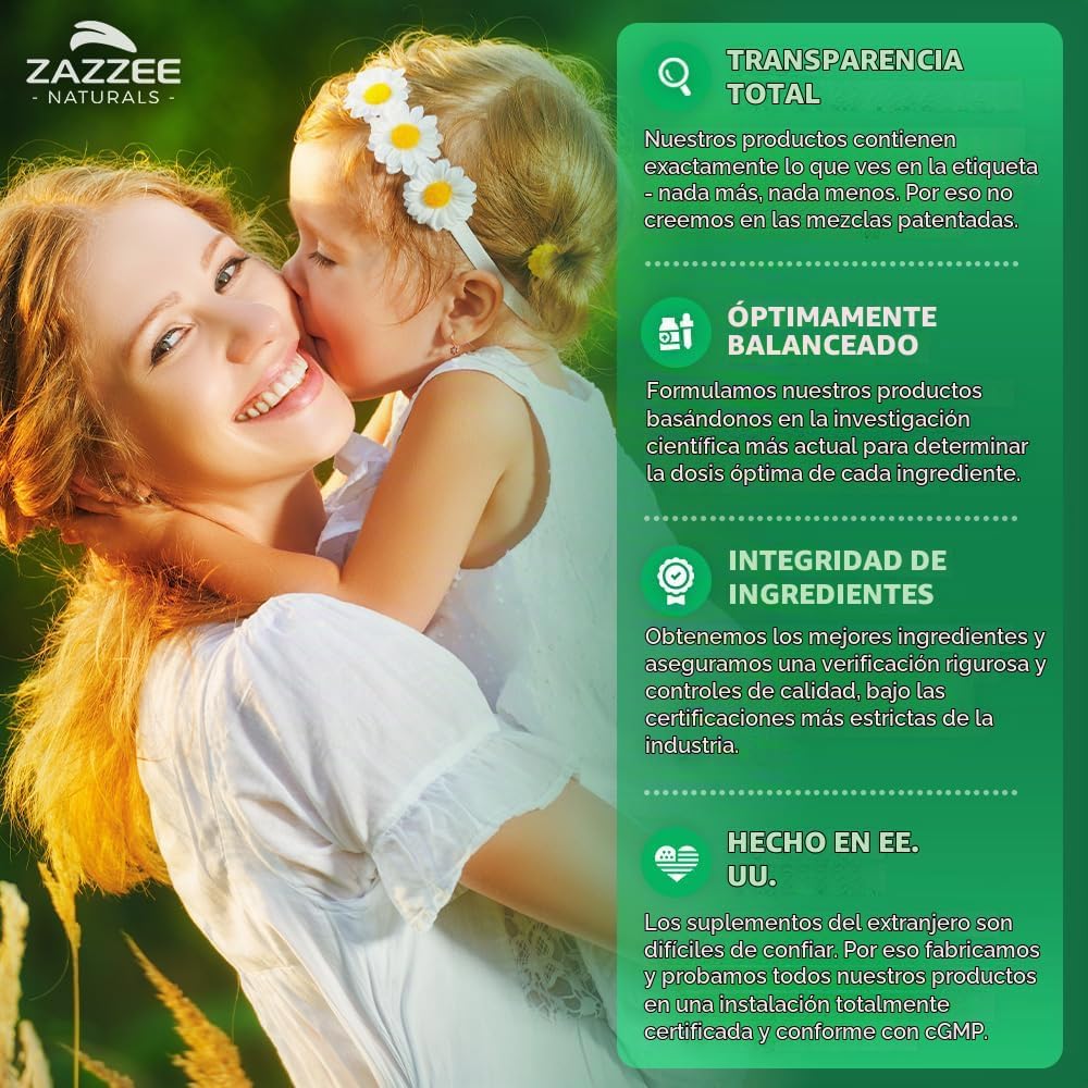 Zazzee USDA Extracto orgánico de fenogreco 30:1, 120 cápsulas