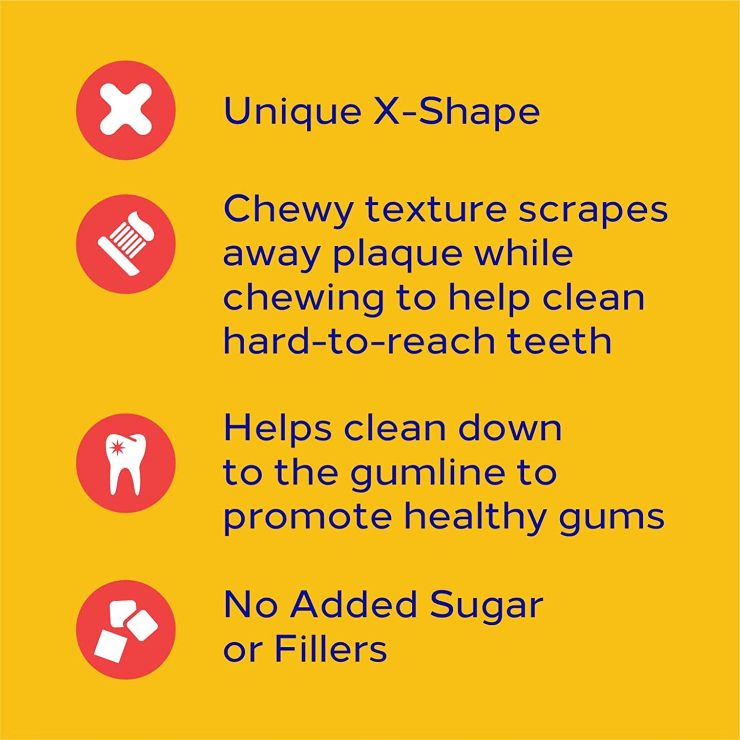 Pedigree Dentastix para perros - sabor a carne 18 uni.