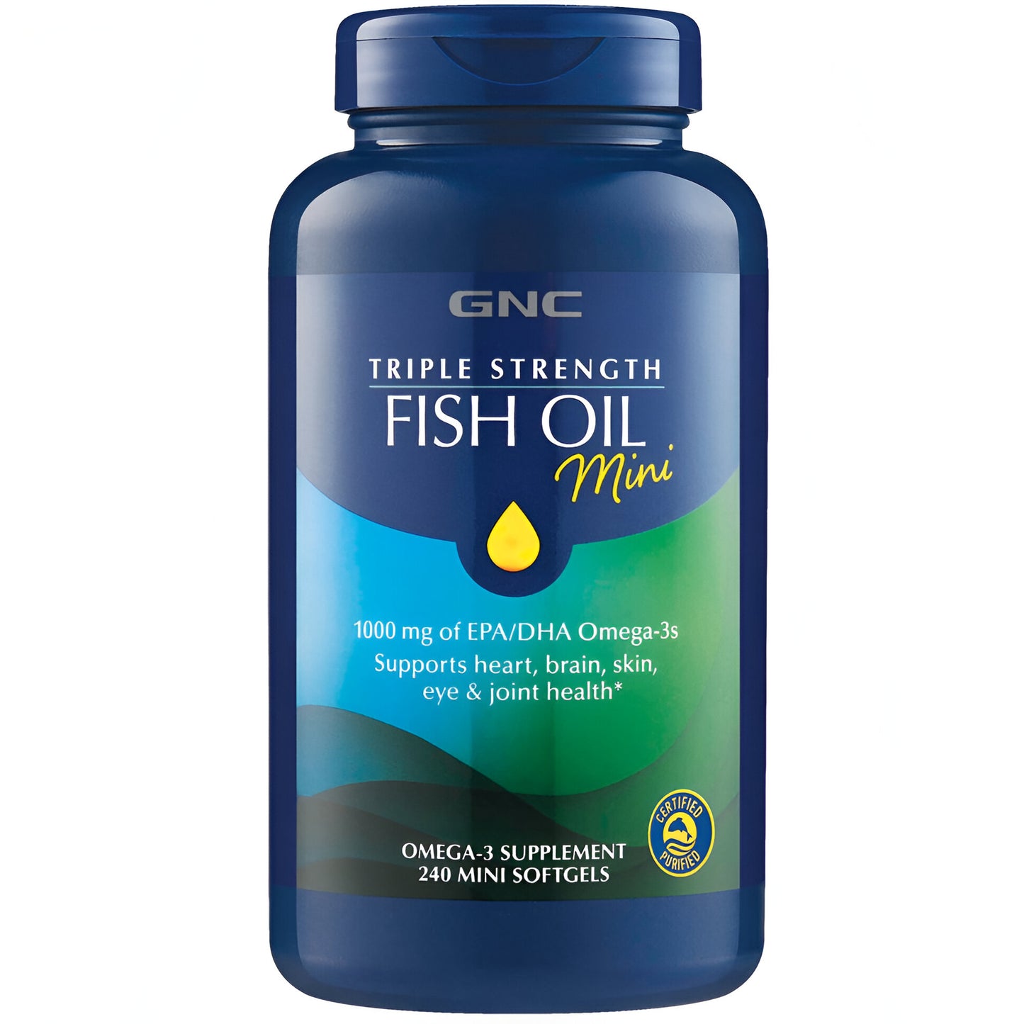 Triple Strength Fish Oil Mini 1000mg GNC